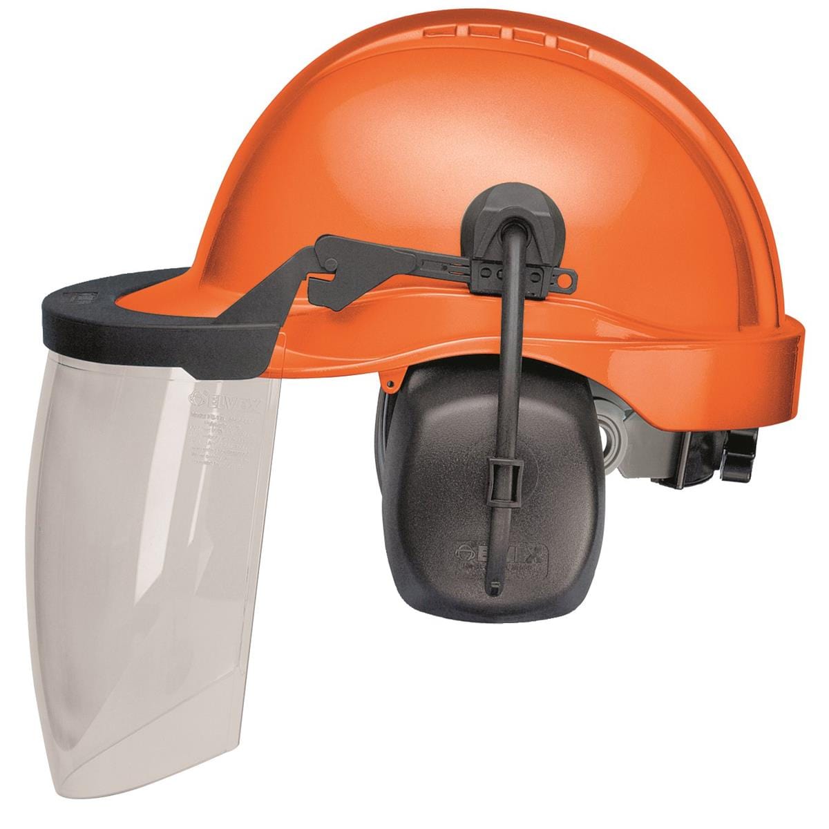 ELVEX ProGuard™ Woodsman’s Helmet with Lexan™ Shield