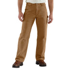 Carhartt B111 Loose Fit Washed Duck Flannel-Lined Utility Work Pant