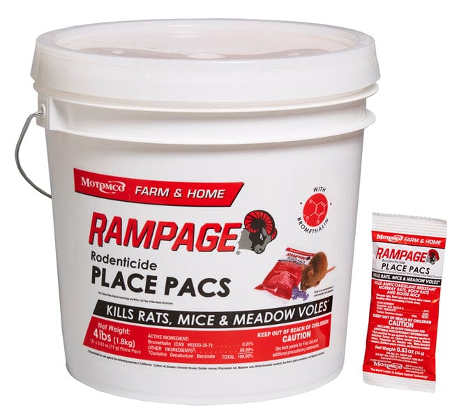 Rampage Rodenticide Place Pacs