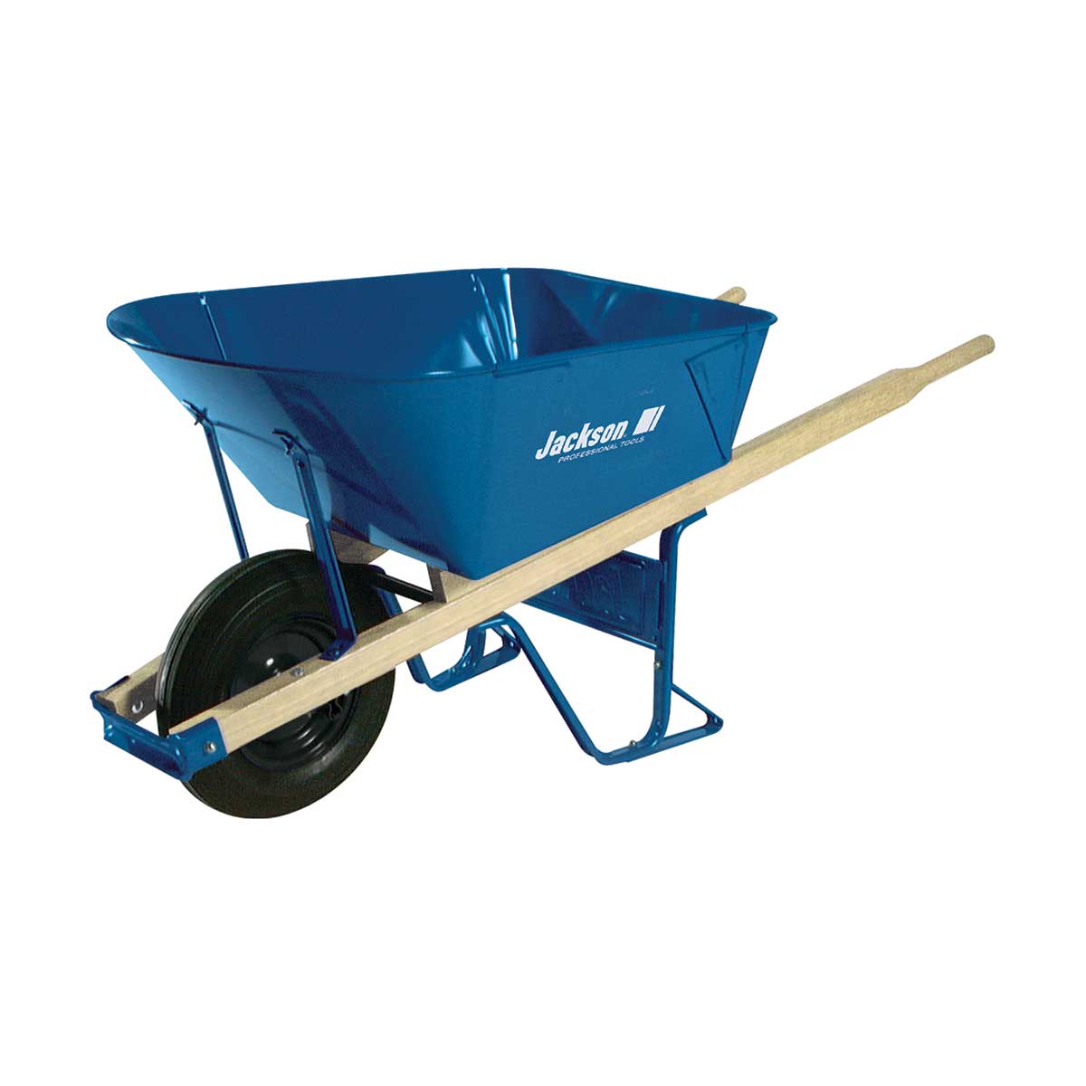 Jackson 6 cu. ft. Folded-Steel Wheelbarrow