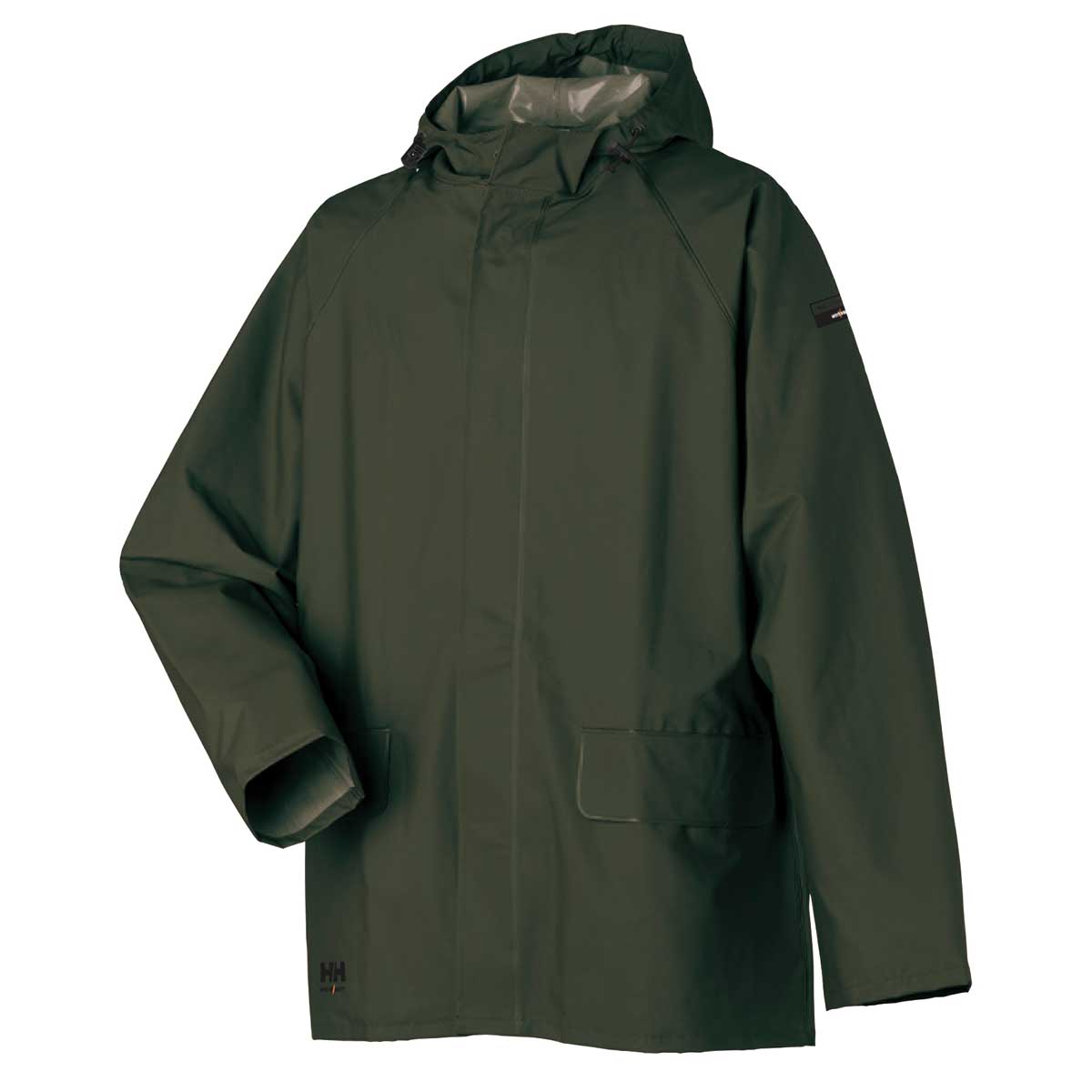 hh rain gear Helly Hansen Mandal Rain Jacket - Army Green