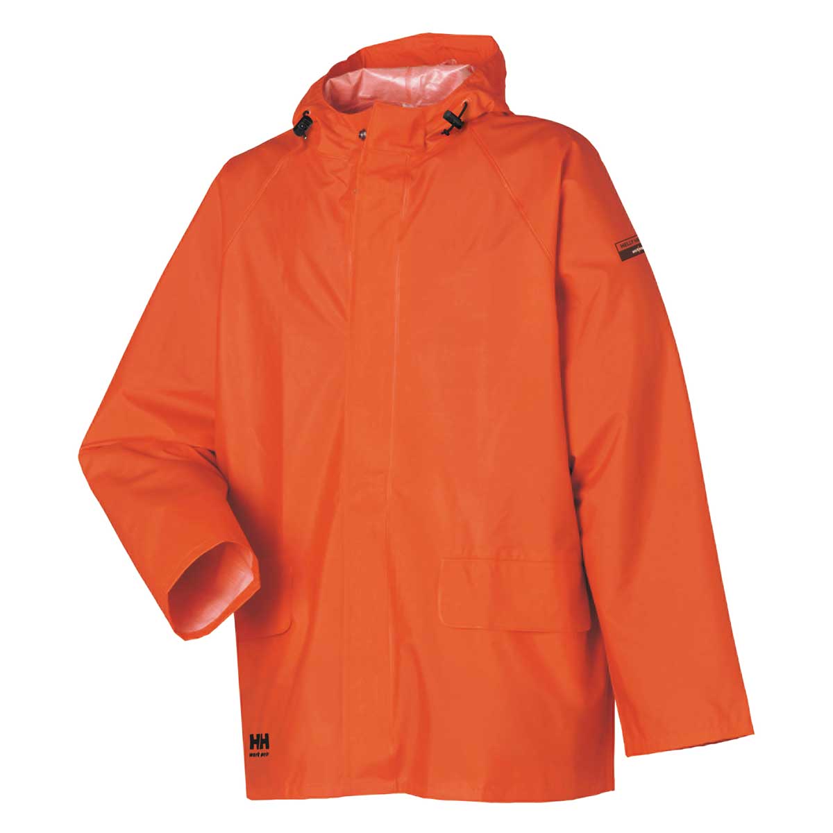 Orange Helly Hansen Mandal PVC Rain Jacket