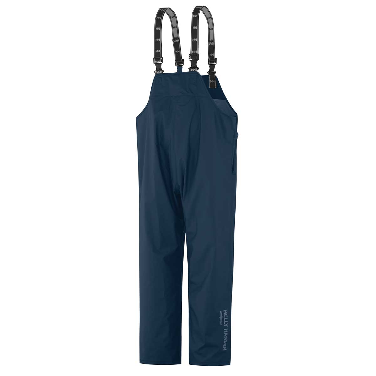 Navy Helly Hansen Mandal PVC Rain Bibs