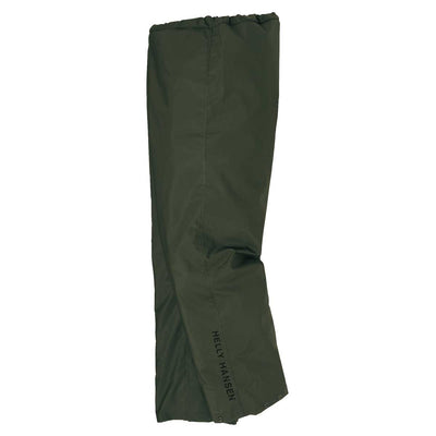 Army Green Helly Hansen Mandal PVC Rain Pants