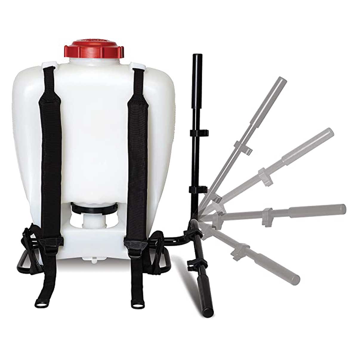 Solo 4-gal. Bleach-Resistant Deluxe Backpack Sprayer with Diaphragm Pump