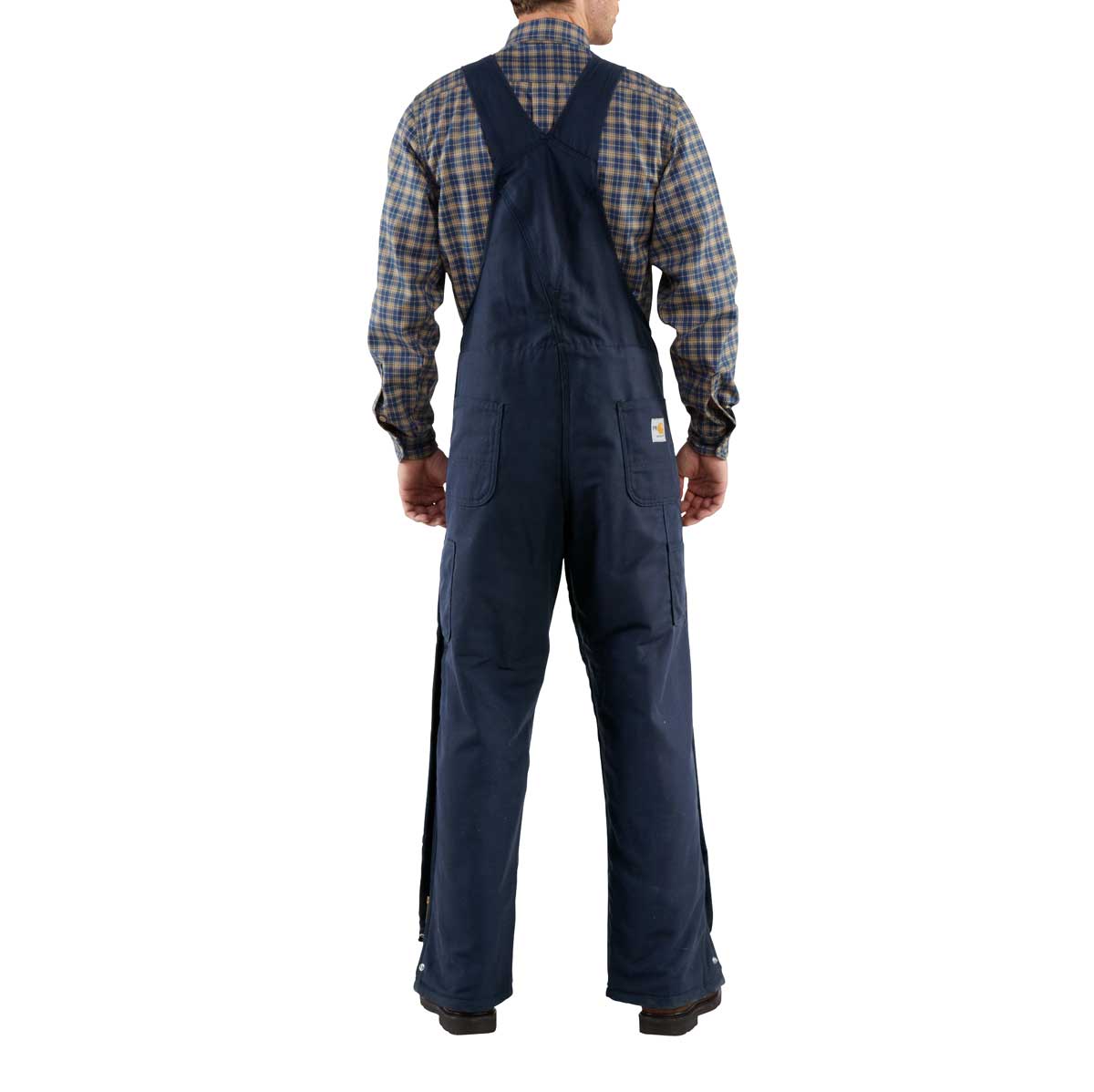 Carhartt Flame-Resistant Quilt-Lined Bib Overalls