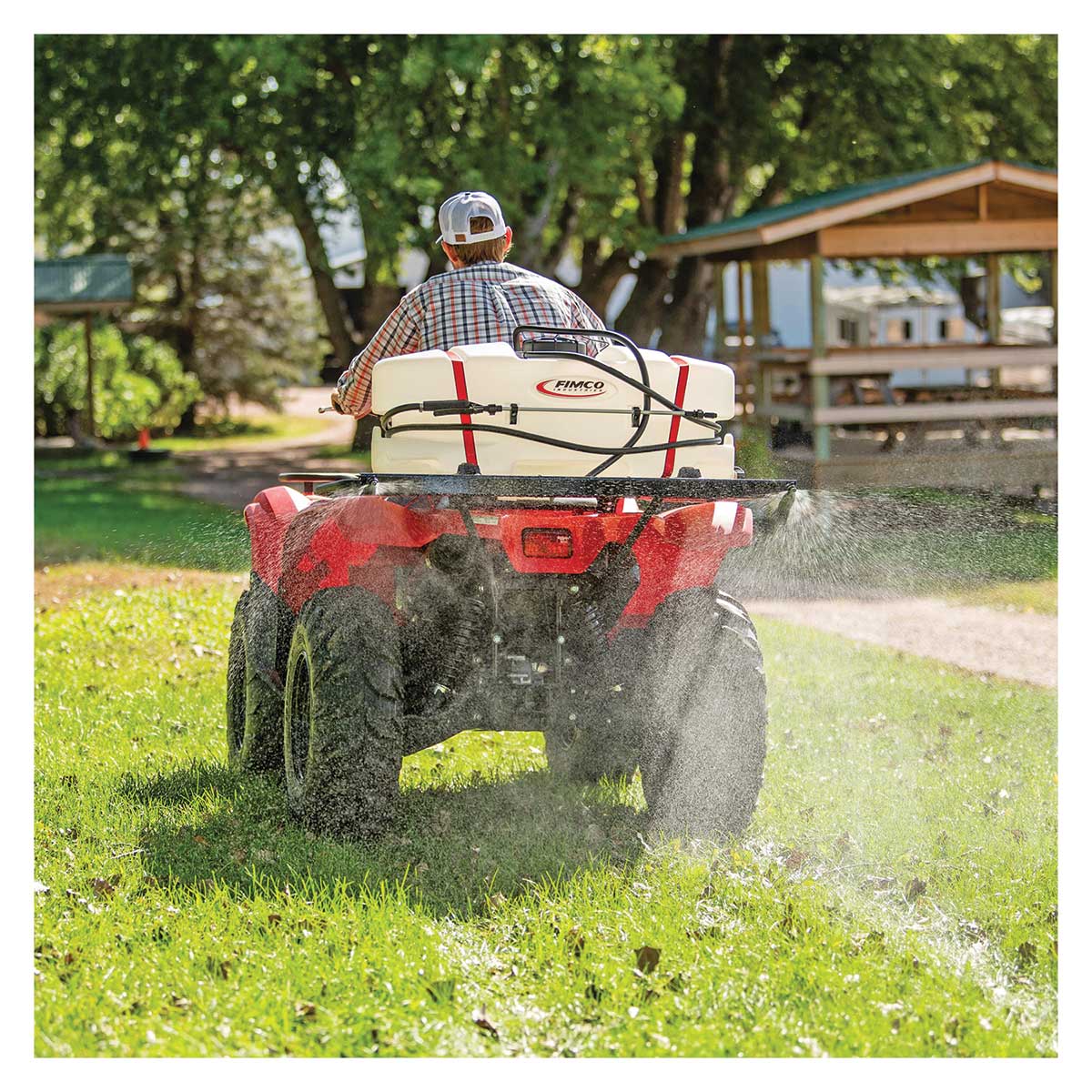 Fimco 15 Gallon ATV Sprayer 2.4 GPM 2 Nozzle