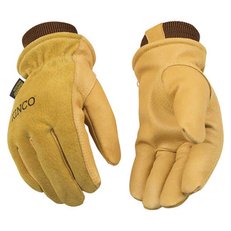 Kinco 94HK Pigskin Insulated Drivers Gloves with Knit Wrist | Gemplers