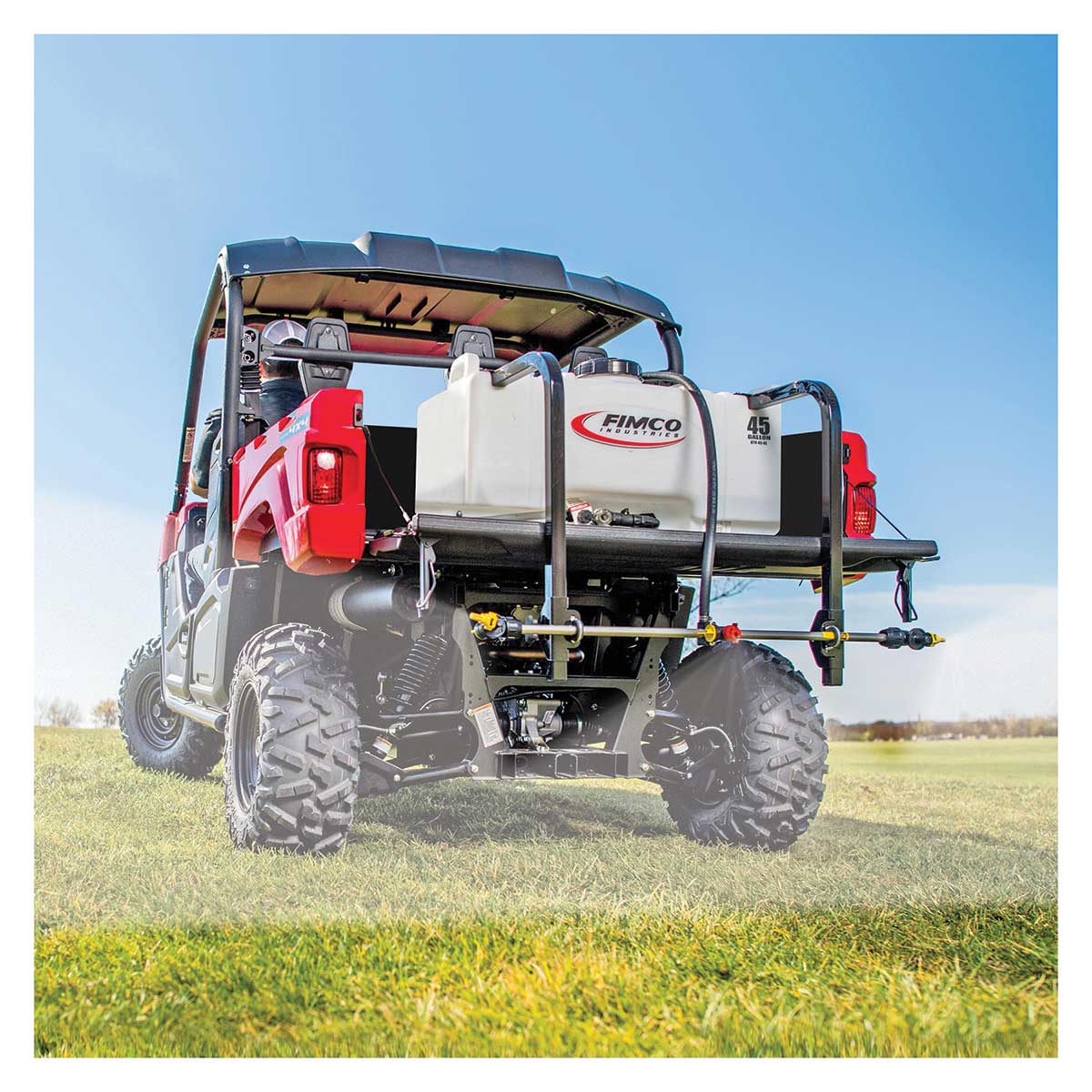 Fimco 45 Gallon UTV Sprayer 4.5 GPM Boomless