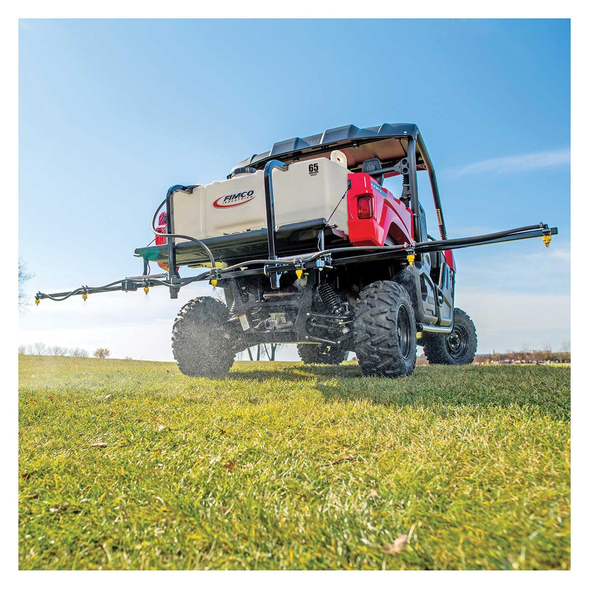 Fimco 65 Gallon UTV Sprayer 4.5 GPM 7 Nozzle