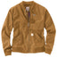 Brown Carhartt 102524 Women's Rugged Flex Relaxed Fit Canvas Jacket