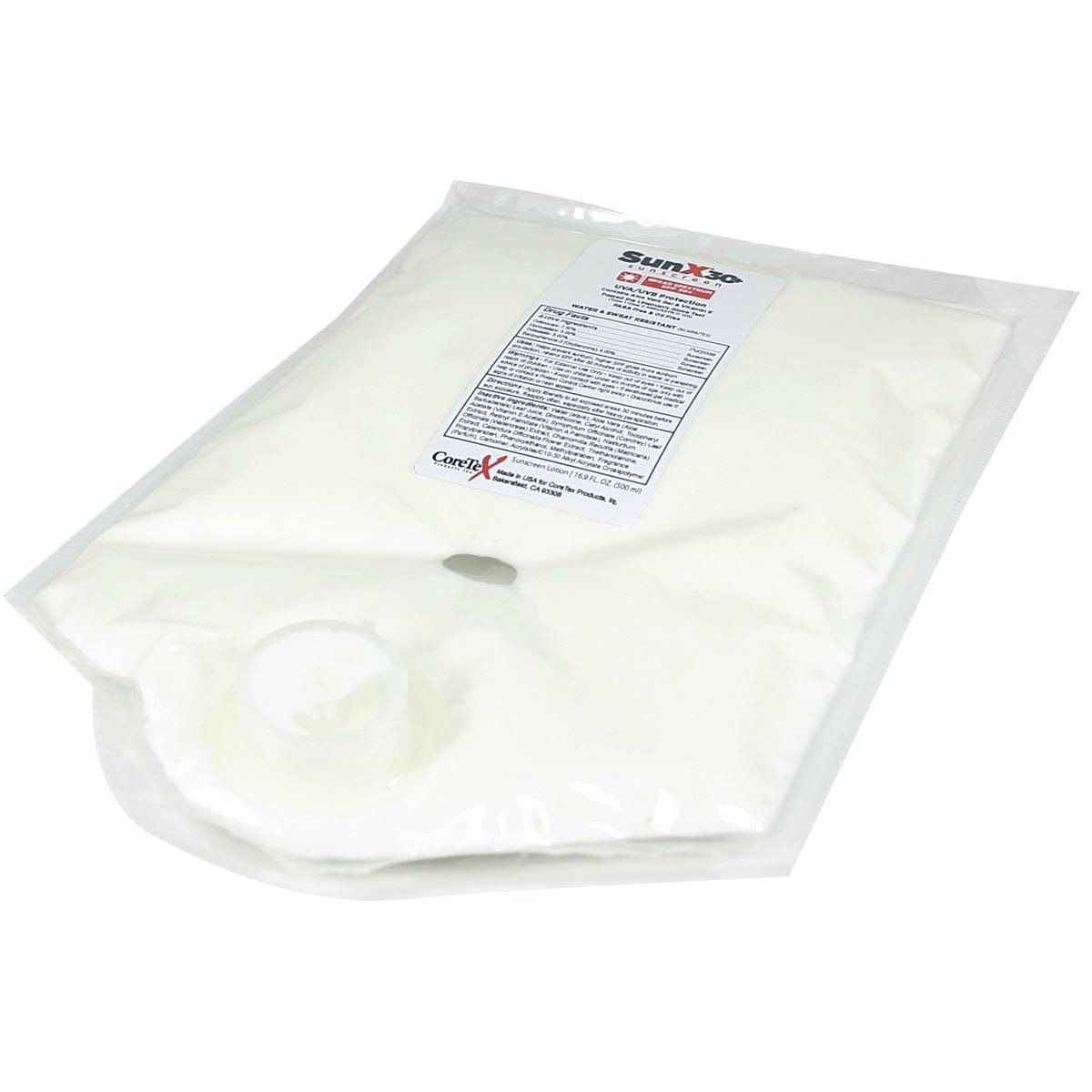 SunX SPF 30+ Sunscreen Wall-Mount Dispenser with 750ml Bladder Kit