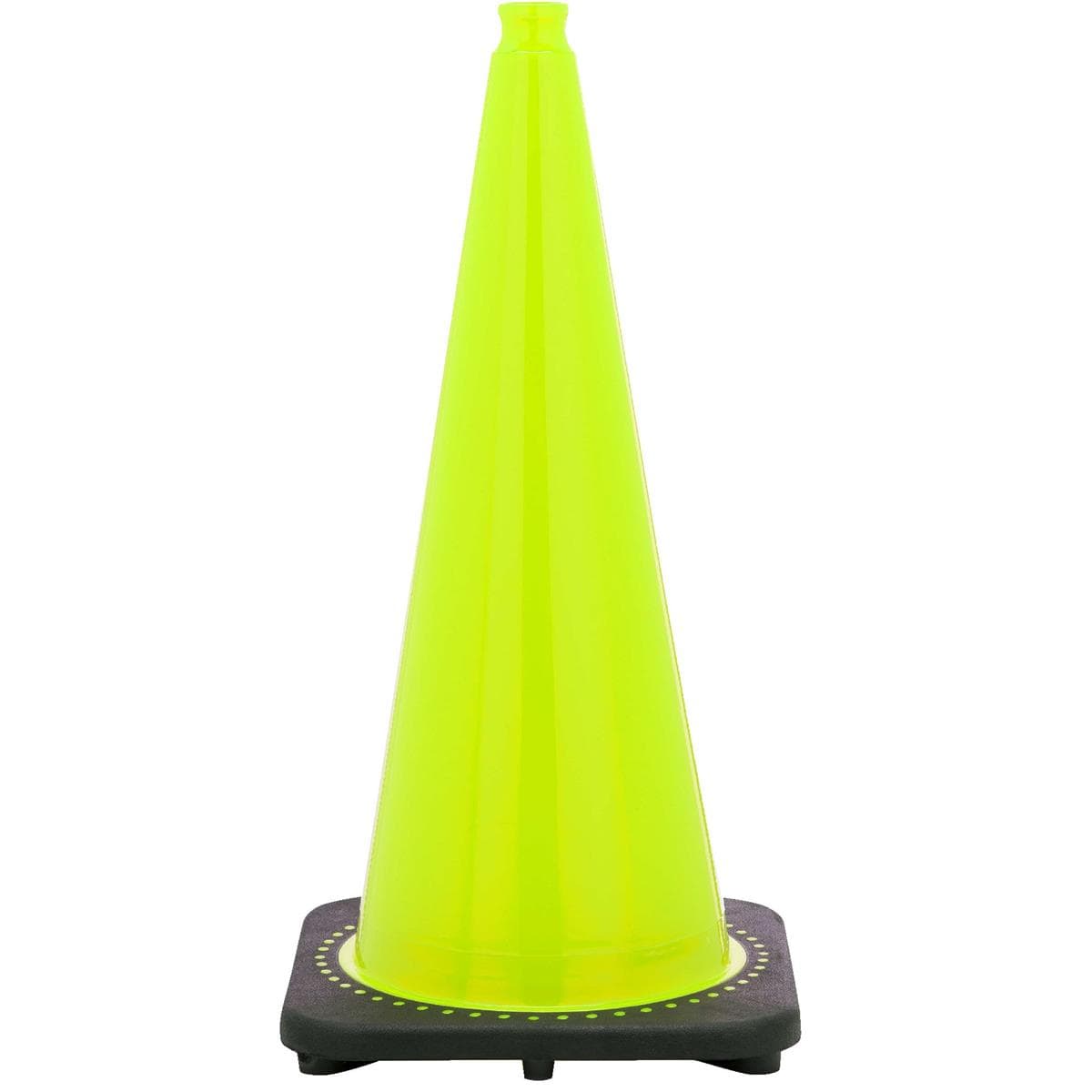 Lime Revolution Series Non-Reflective Traffic Cones
