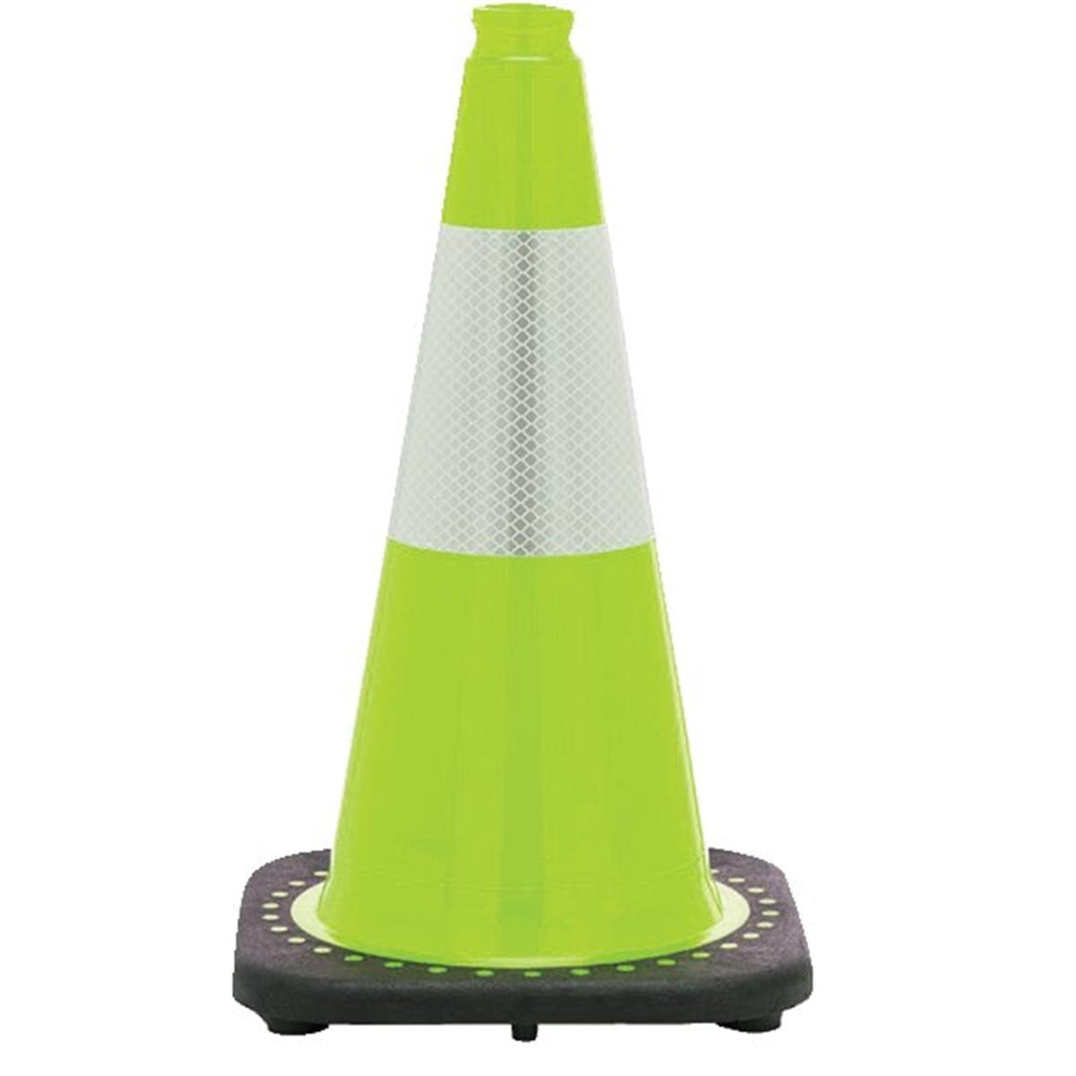 Lime Revolution Series 18" Reflective Traffic Cones