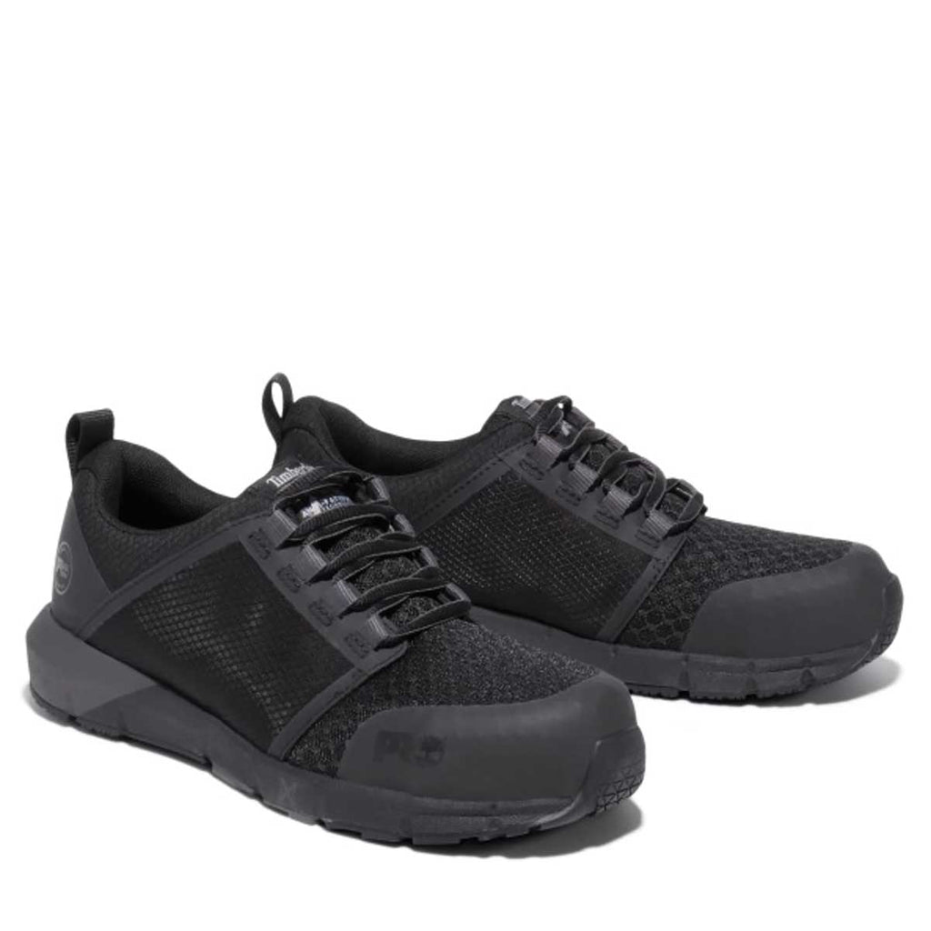 Black Timberland PRO Women's Radius Composite Toe Athletic Shoe