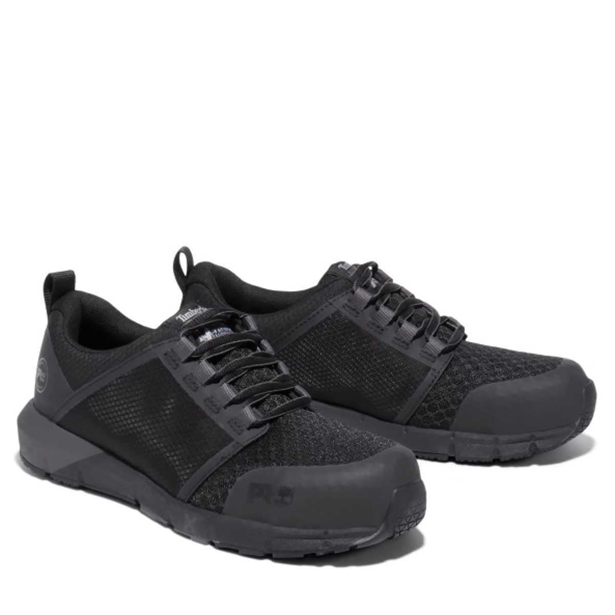 Black Timberland PRO Women's Radius Composite Toe Athletic Shoe