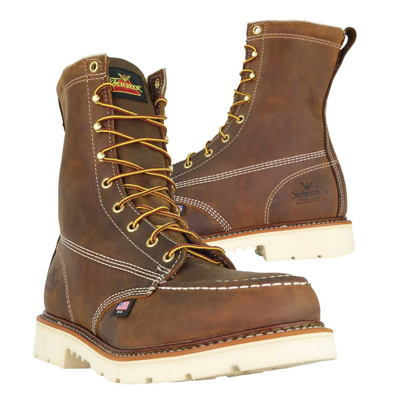 Thorogood Trail Crazyhorse 8"  Steel Toe Workboot