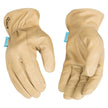 Kinco HydroFlector Water-Resistant Leather Driver Work Gloves