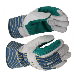Kinco Suede Cowhide with Double-Palm Gloves & Safety Cuff | Gemplers