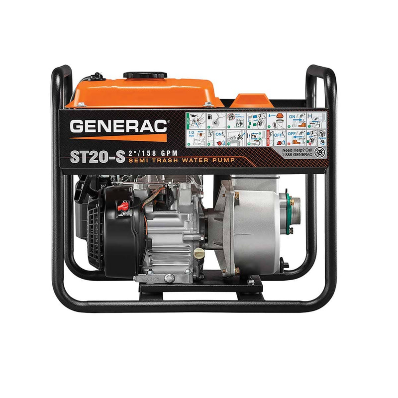 Generac ST20-S 2" Semi-Trash Water Pump