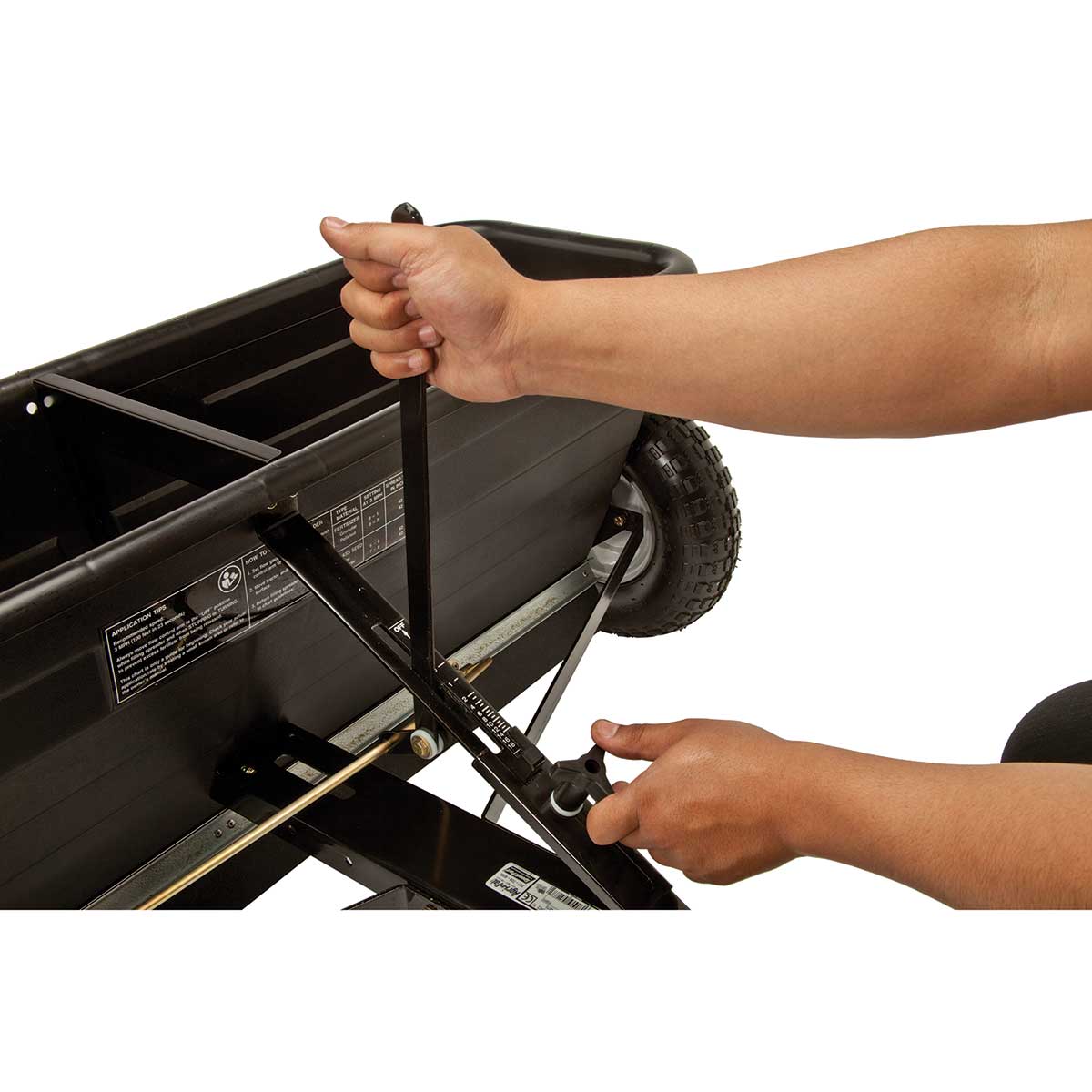 Agri-Fab 175 lb Tow Drop Spreader