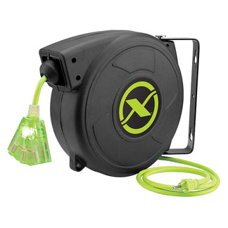 Flexzilla 50' Retractable Extension Cord Reel FZ8140503 | Gemplers