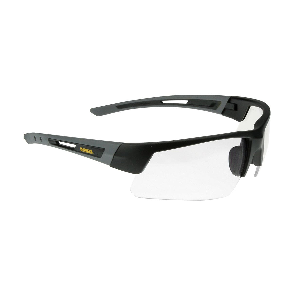 DeWalt DPG100-1D Safety Glasses, Crosscut, Clear Lens