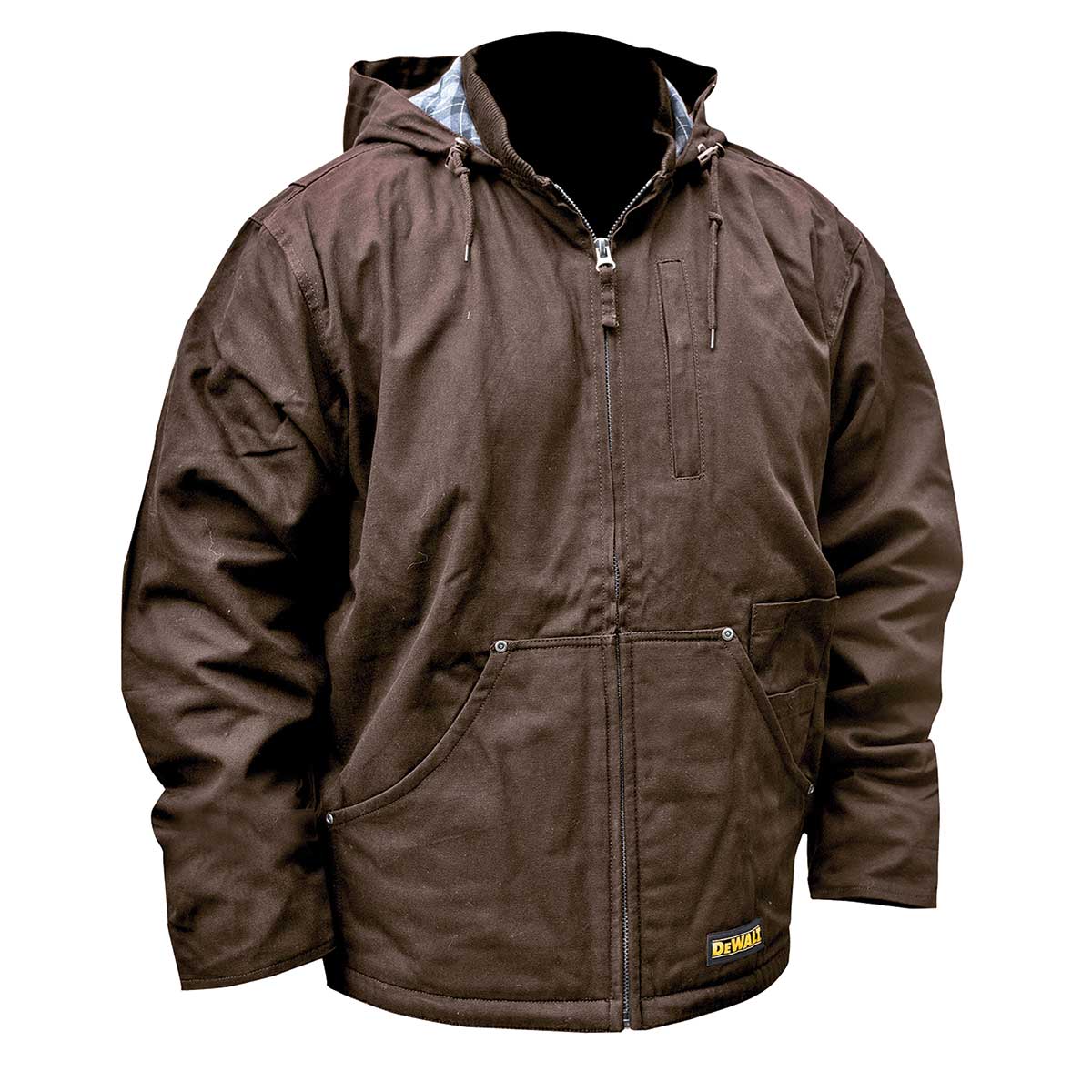 DEWALT Heated Heavy Duty Tobacco Work Coat