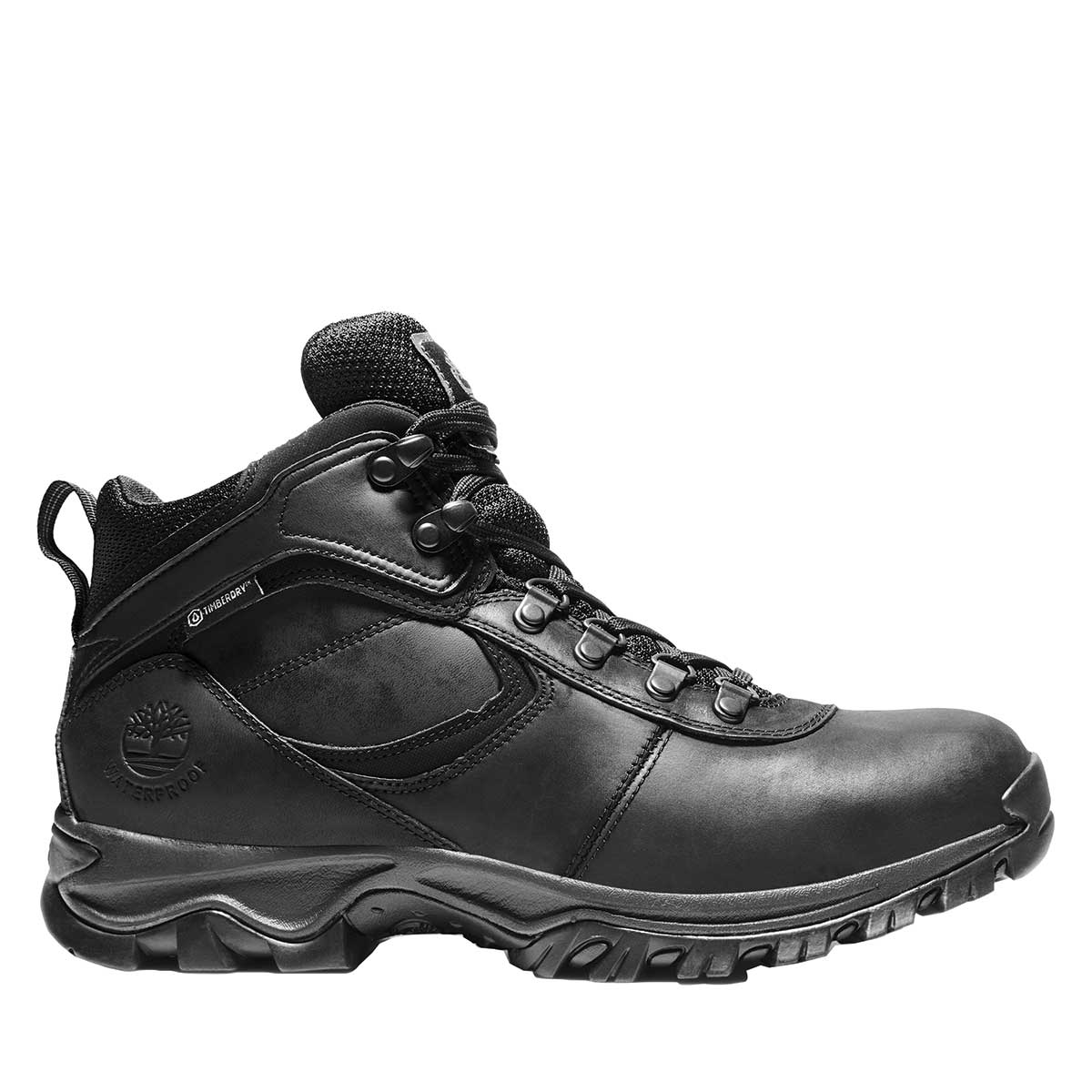 Black Timberland Tree Men's Mt. Maddsen Mid Waterproof Hiking Boots