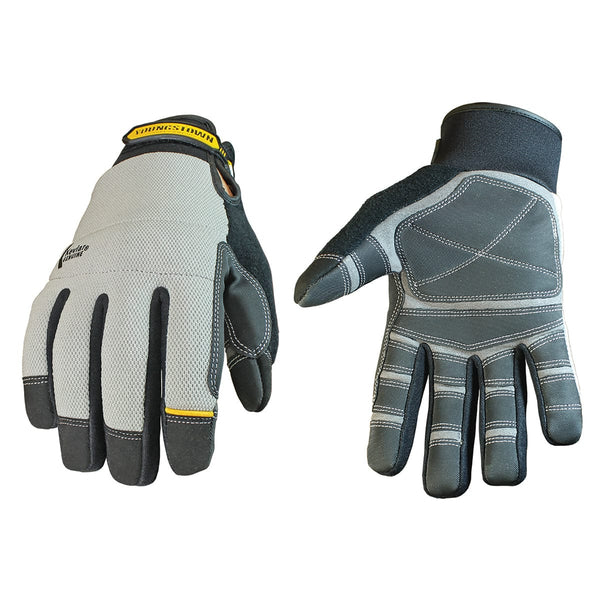 Ninja Ice Enhanced Vis 15 Ga Nylon Coated Hi-Vis Gloves