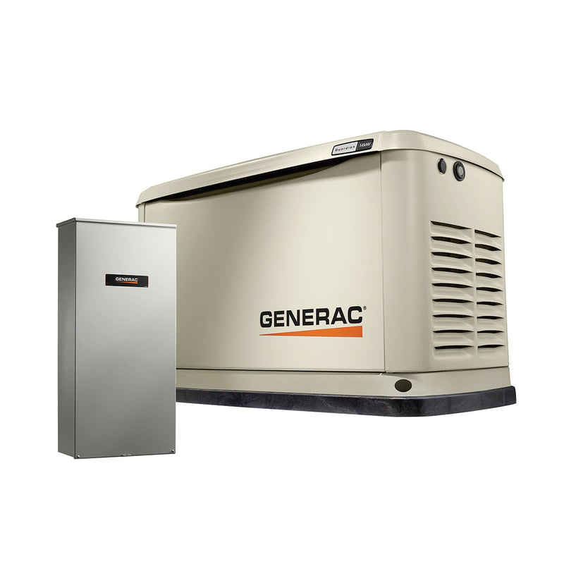 Generac Guardian 14 kW Standby Generator with 100 Amp 16-Circuit Transfer Switch