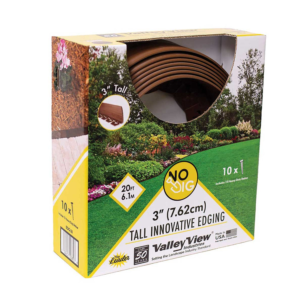 Valley View Tall No Dig Innovative Edging