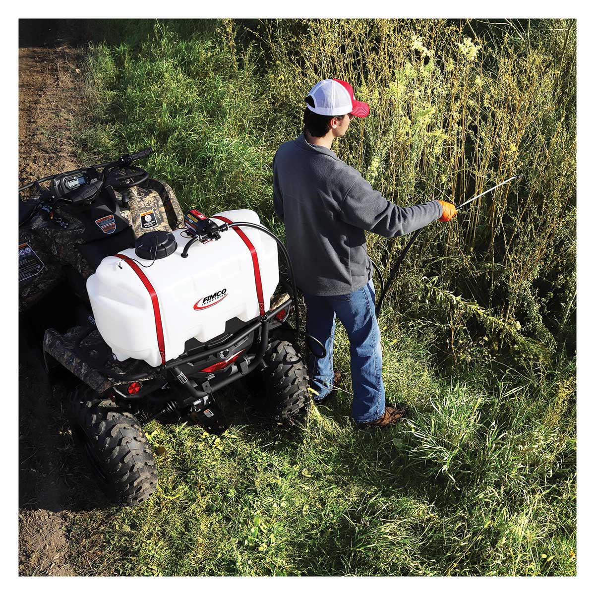 Fimco 25 Gallon 12V Brush Buster Spot Sprayer
