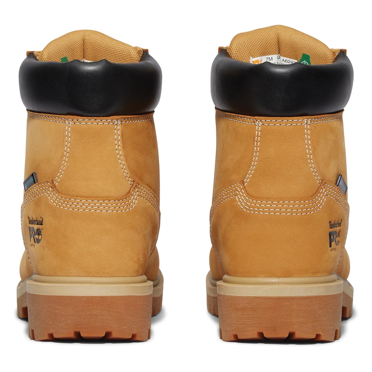 Wheat Timberland PRO Women's Direct Attach 6" Soft Toe Waterproof Boots