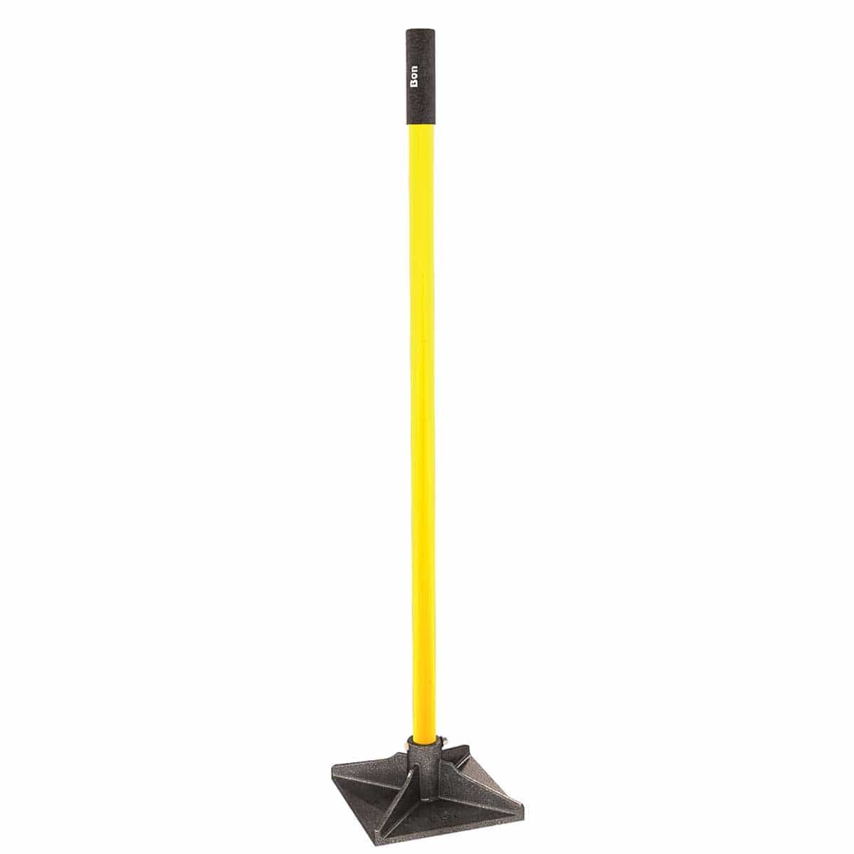 Bon Tool Dirt Tamper 10" X 10"  Bolted Fiberglass Handle