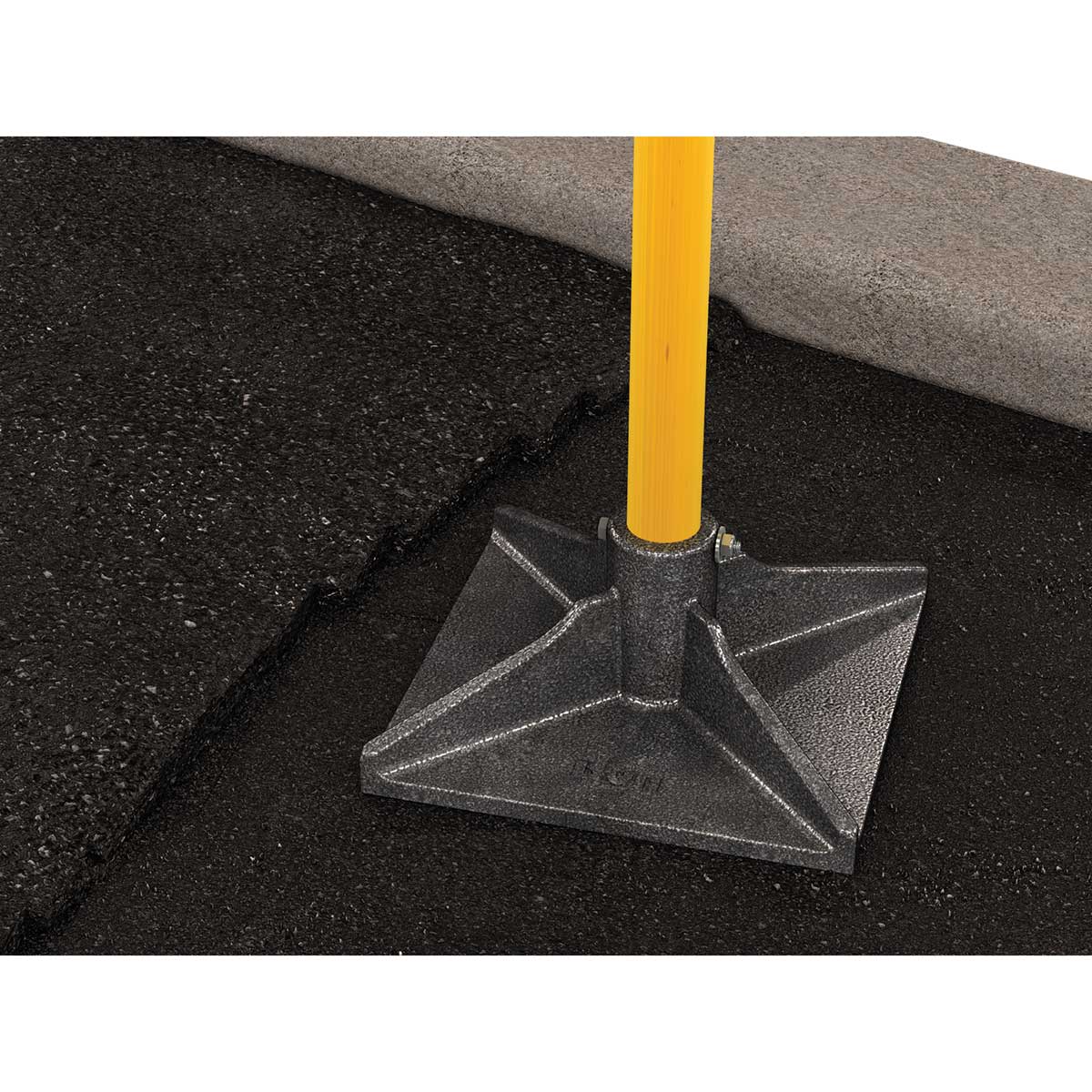 Bon Tool Dirt Tamper 10" X 10"  Bolted Fiberglass Handle