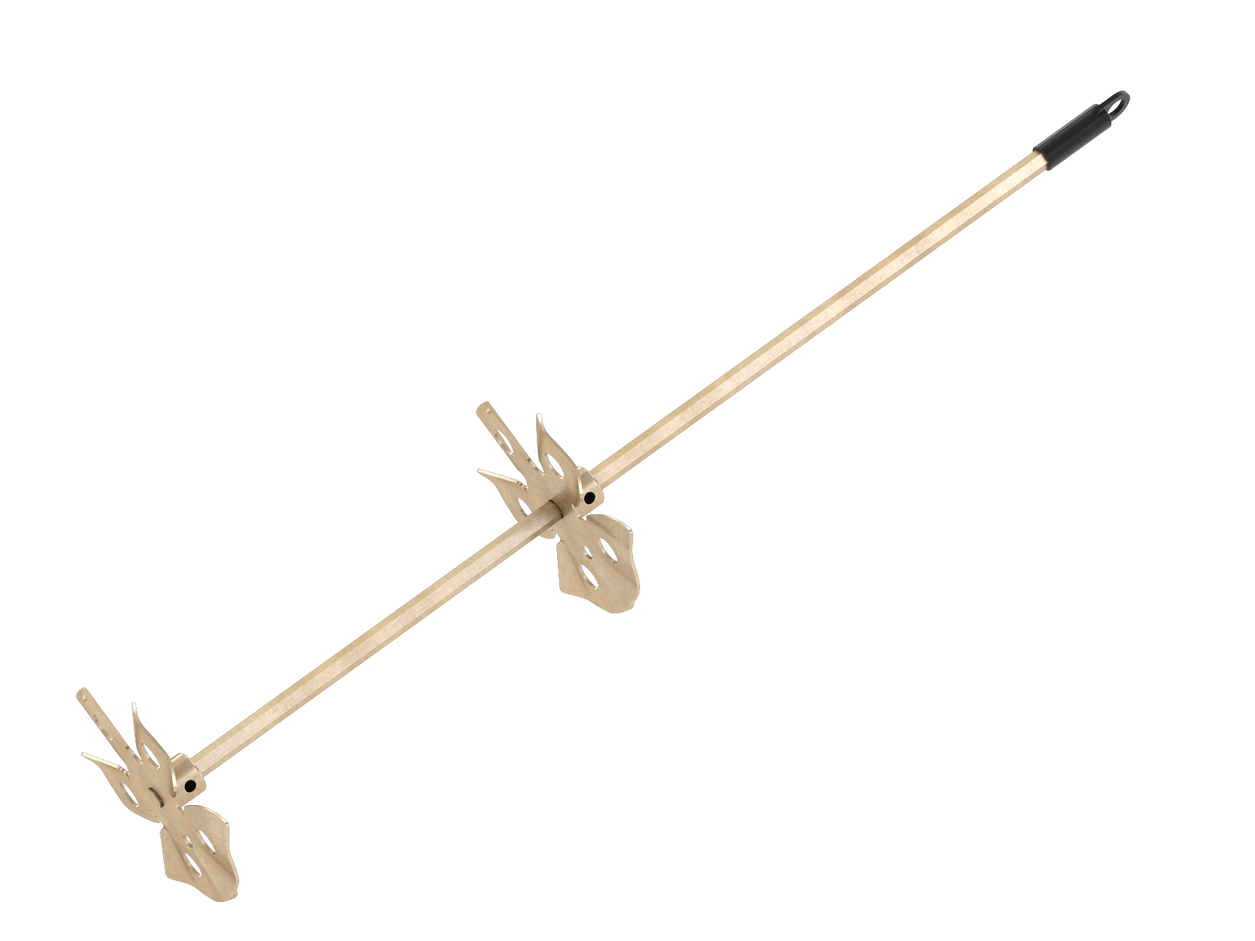 Bon Tool Drill Mixer - Carbon Steel Double Blade - 5-inch