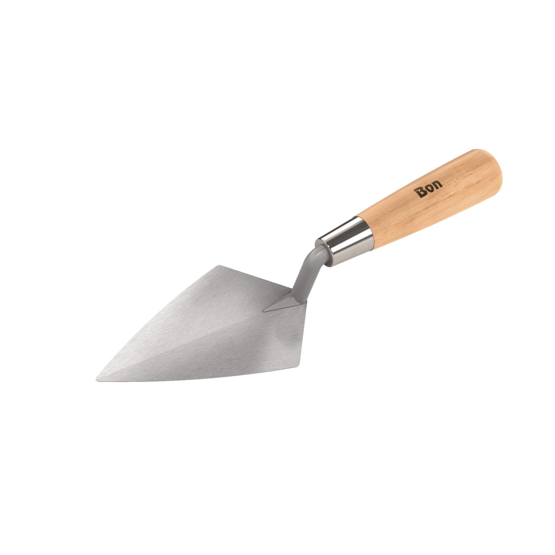 Bon Tool 7" x 3" Pointing Trowel with Carbon Steel Wood Handle