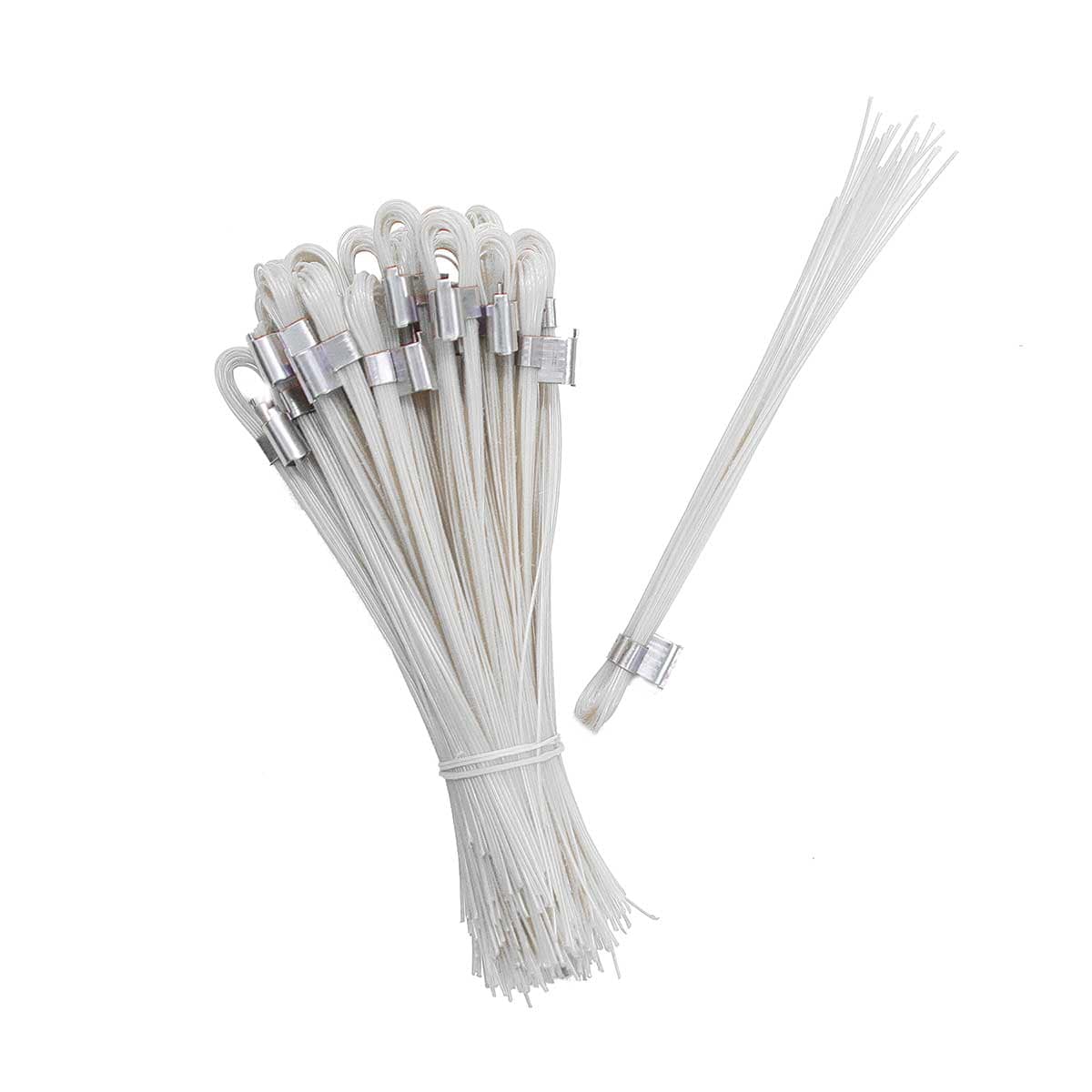 White Bon Tool Wire Whiskers 6" Long