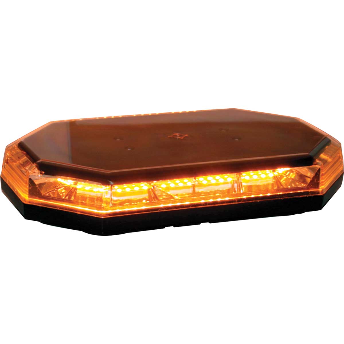 Amber Buyers Products Octagonal LED Mini Light Bar