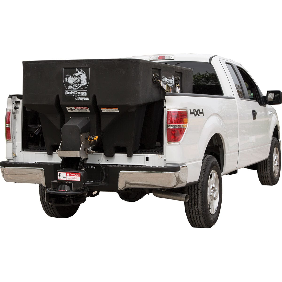 1.0 Cubic Yard SaltDogg Electric Poly Hopper Spreader