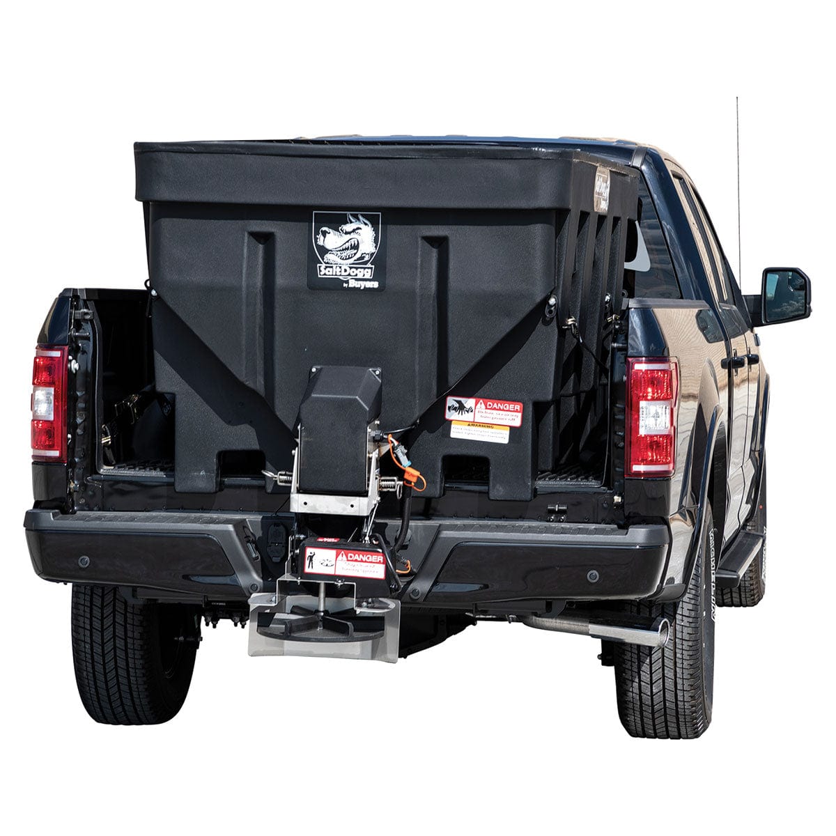 1.5 Cubic Yard SaltDogg Electric Poly Hopper Spreader