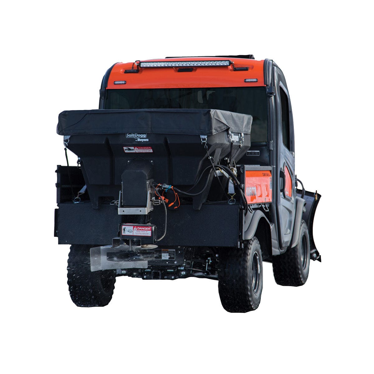 0.75 Cubic Yard SaltDogg Electric Poly Hopper Spreader