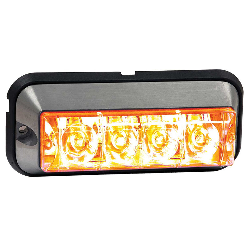 thumbnail image 2 of 100 Pack 5mm Amber Orange Pre-Wired LEDs – 12V DC With Built-in Resistor (Lighthouse LEDs) 2 of 5
