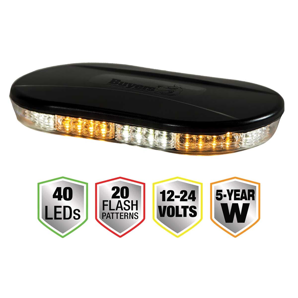 Buyers Products Class 1 Low Profile Oval Mini Light Bar