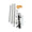 Buyers Products 96" Black Powder Coated Rear Anti-Sail Tarp Tension Bow Kit