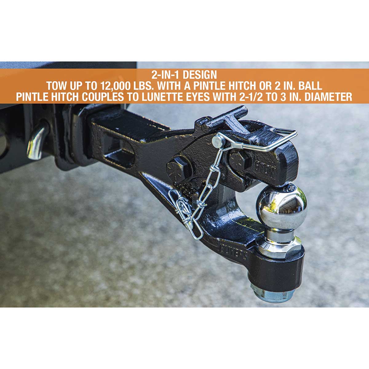 Buyers Products 6 Ton Combination Hitch 2 " Ball