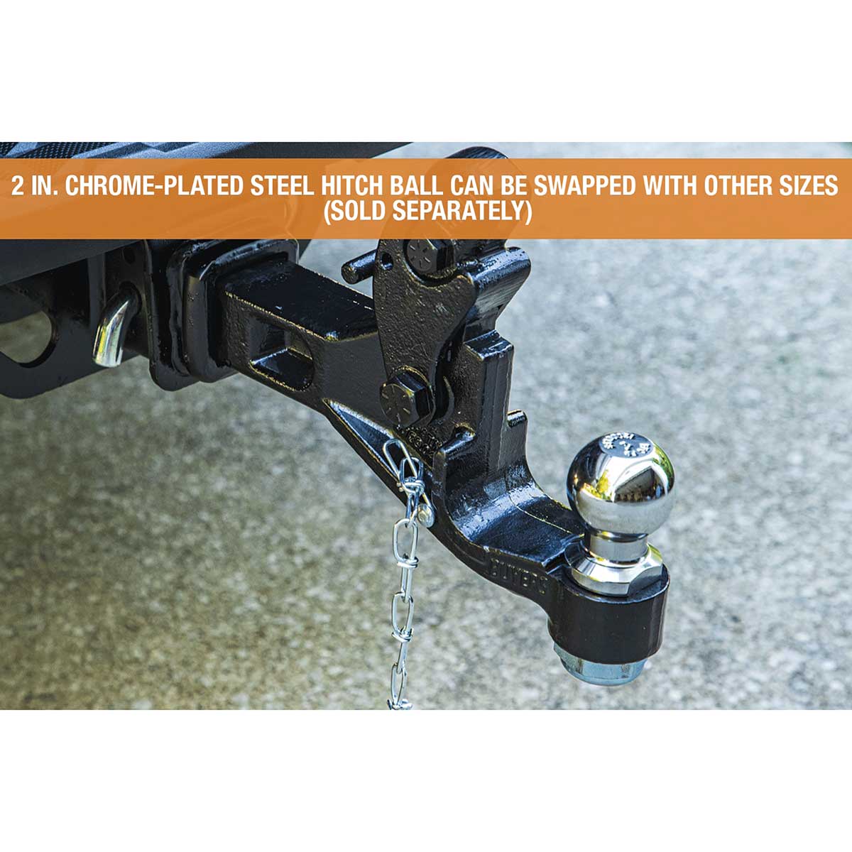 BUYERS PRODUCTS, 6,000 Lb Gross Vehicle Wt Capacity, 2 5/16 In Ball Dia