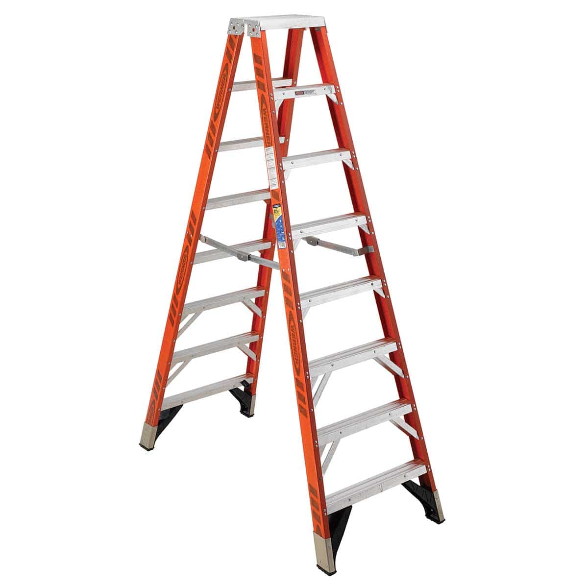 Werner Type IAA Fiberglass Twin Ladder