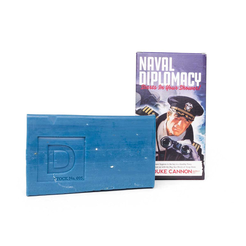 Duke Cannon Big Ass Brick of Soap - Naval Diplomacy - 10oz